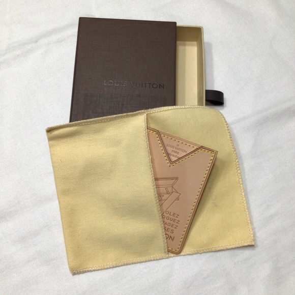 SOLD !!!Louis Vuitton Vachetta Voyages card holder - Picture 7 of 12